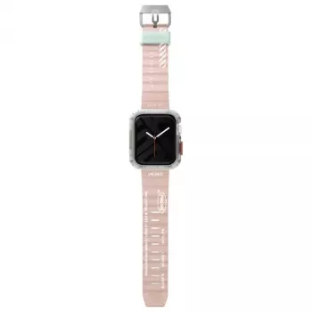 Skinarma Shokku jermen za Apple Watch 45/44/42mm, svetlo roza