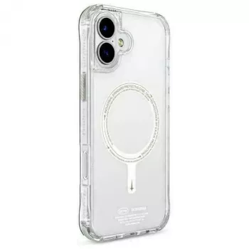 SKINARMA Saido ovitek za iPhone 16 6,1 inch z magnetnim polnjenjem zelen (Niteglow)