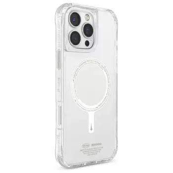 Skinarma Saido ovitek za iPhone 16 Pro 6,3 inch z magnetnim polnjenjem zelen (Niteglow)