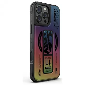 SKINARMA Kira Kobai ovitek za iPhone 16 Pro 6,3 inch Magnetic Charging Grip Stand Hologram