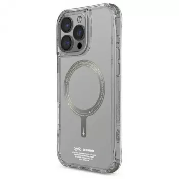 SKINARMA Saido ovitek za iPhone 16 Pro Max 6,9 inch, magnetno polnjenje, titan