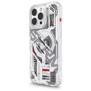 SKINARMA Ekho ovitek z magnetnim polnjenjem za Apple iPhone 16 Pro Max 6,9 inch prosojen/pregleden
