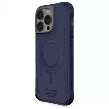 SKINARMA Mecha ovitek za iPhone 16 Pro 6,3 inch magnetno polnjenje Navy