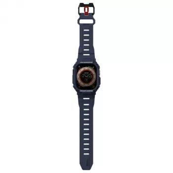 SKINARMA Mecha 2-v-1 ovitek s paščkom za Apple Watch Ultra 49mm, mornarsko moder