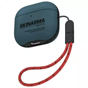 Skinarma Spunk ovitek za AirPods 4, moder