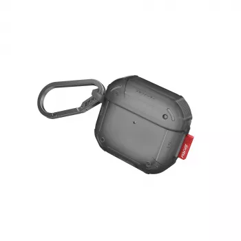 SKINARMA Mecha CE ovitek za AirPods 4 – Smoke