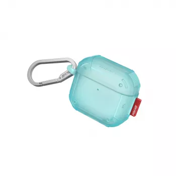 Skinarma Mecha CE ovitek za AirPods 4 – turkizna
