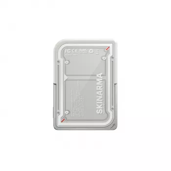 Skinarma Nexus Mecha magnetna prenosna baterija s stojalom 5000mAh 20W PD USB-C MagSafe Light Grey