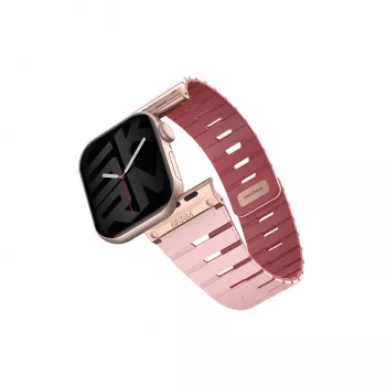 Skinarma Gemini pašček za Apple Watch 42/41/40 mm roza