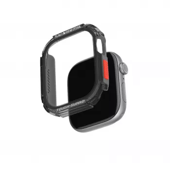 SKINARMA Atom zaščitni okvir ovitek za Apple Watch 46mm – Smoky