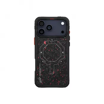 Skinarma Vektor ovitek za iPhone 17 Pro Max Magnetic Charging, črn