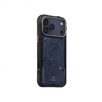 Skinarma Vigor MagSafe ovitek za iPhone 17 Pro, moder