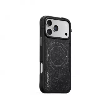 Skinarma Vektor MagSafe ovitek za iPhone 17 Pro, Onyx Black