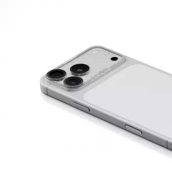 Skinarma Magma popolnoma mat zaščita za leče fotoaparata za iPhone 17 Pro, siva