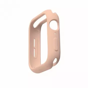 UNIQ Lino ovitek za Apple Watch za serijo 4/5/6/SE/SE3 44mm – rožnato roza