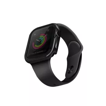 UNIQ Valencia ovitek za Apple Watch Series 4/5/6/SE/SE3 40mm, Gunmetal Grey