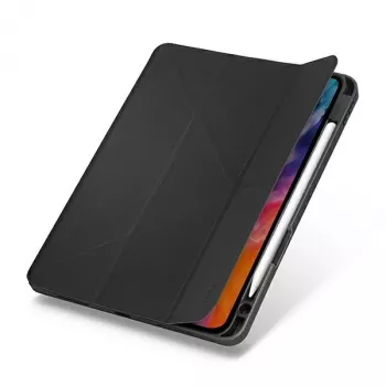 UNIQ Transforma Rigor folio ovitek za iPad Air 10,9 inch (4./5. generacija) – antracitno siva z antimikrobno prevleko
