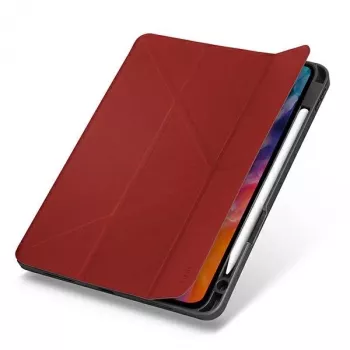 UNIQ Transforma Rigor ovitek za iPad Air 10,9 inch (2020/2022) – koralno rdeča, antimikrobna