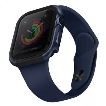 UNIQ Valencia zaščitni ovitek za Apple Watch serija 4/5/6/SE/SE3 40mm – Atlantic Blue