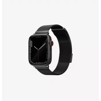 UNIQ Dante zapestnica za Apple Watch iz nerjavnega jekla grafit 38/40/41mm