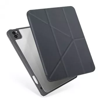 UNIQ Moven ovitek za iPad Pro 11 (2021/2020) in iPad Air 10,9 (2022/2020) z antimikrobno zaščito – antracitno siva