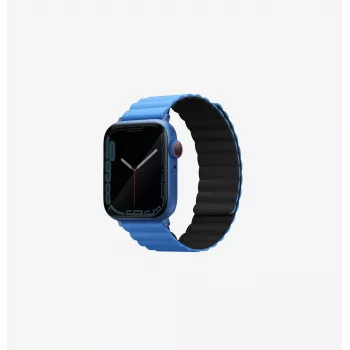 UNIQ Revix reverzibilni magnetni pas za Apple Watch črn/moder 42/44/45/49mm