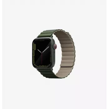 UNIQ Revix reverzibilni magnetni pas za Apple Watch 42/44/45/49mm zeleno-taupe