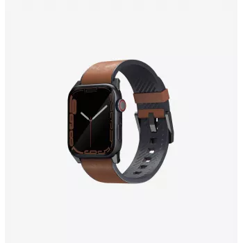 UNIQ Straden Leather Hybrid pas za Apple Watch 42/44/45/49mm moder
