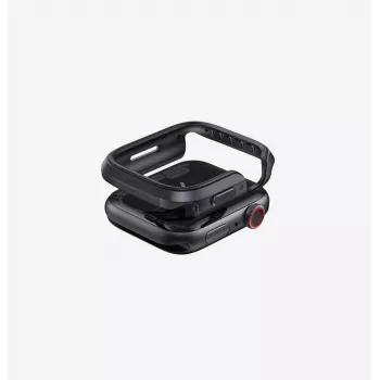 UNIQ Valencia ovitek za Apple Watch Series 4/5/6/7/8/9/SE/SE2/SE3 40/41mm, Graphite
