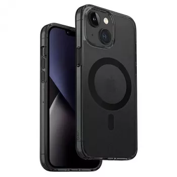 UNIQ LifePro Xtreme Magclick polnilni ovitek za iPhone 14 / 15 / 13 6,1 inch črn/Smoke Frost