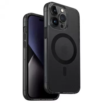 UNIQ LifePro Xtreme MagClick polnilni ovitek za iPhone 14 Pro Max 6,7 inch črn/Smoke Frost
