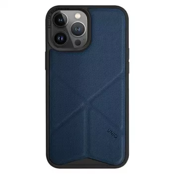 UNIQ Transforma Folio ovitek za Apple iPhone 14 Pro 6,1 inch s polnjenjem Magclick – Electric Blue