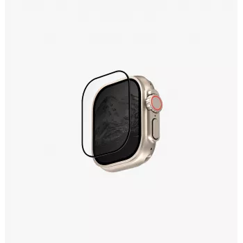 UNIQ Optix Vivid zaščitno kaljeno steklo za zaslon Apple Watch Ultra 49mm s pomagalom za namestitev