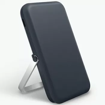 UNIQ prenosni polnilnik Hoveo 5000mAh USB-C 20W PD Fast Charge Wireless Magnetic, Storm Blue