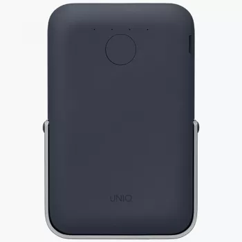UNIQ prenosni polnilnik Hoveo 5000mAh USB-C 20W PD Fast Charge Wireless Magnetic, Storm Blue