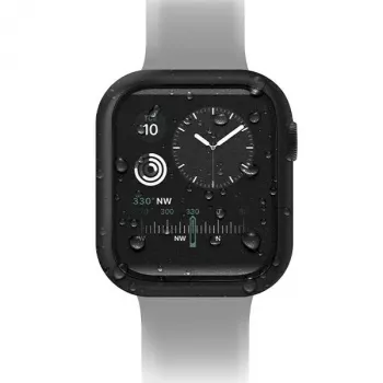 UNIQ Nautic zaščitni ovitek za Apple Watch Series 7/8/9 45mm, črn