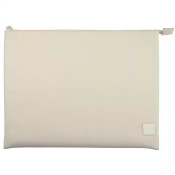 UNIQ Lyon zaščitni ovitek za prenosnik 14 inch Seasalt Light Beige vodoodporen RPET