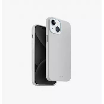 UNIQ Lino Hue ovitek s polnjenjem Magclick za iPhone 15/14/13 6,1 inch – Kreidegrau