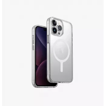 UNIQ LifePro Xtreme ovitek za iPhone 15 Pro Max 6,7 inch s polnjenjem Magclick Frost Clear