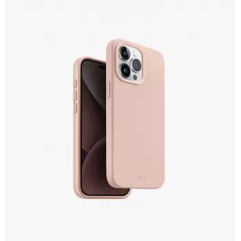 UNIQ Lino Hue ovitek za Apple iPhone 15 Pro Max 6,7 inch s polnjenjem MagClick Blush Pink