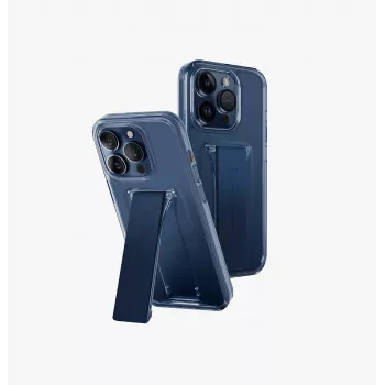 UNIQ Heldro Mount ovitek s stojalom za iPhone 15 Pro Max 6,7 inch, Ultramarine Deep Blue
