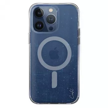 UNIQ Coehl Lumino ovitek za iPhone 15 Pro 6,1 inch, magnetno polnjenje, Prussian Blue