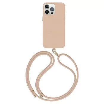 UNIQ Coehl Muse ovitek za Apple iPhone 15 Pro 6,1 inch z magnetnim polnjenjem, Dusty Nude
