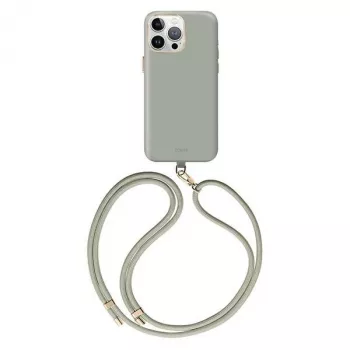 UNIQ Coehl Creme ovitek za Apple iPhone 15 Pro 6,1 inch s funkcijo magnetnega polnjenja - Soft Sage