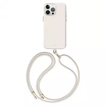 UNIQ Coehl Creme ovitek za iPhone 15 Pro 6,1 inch z magnetnim polnjenjem Elfenbein