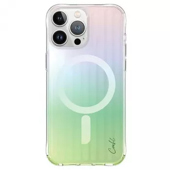 UNIQ Coehl Linear ovitek z magnetnim polnjenjem za iPhone 15 Pro Max 6,7 inch Opal Iridescent
