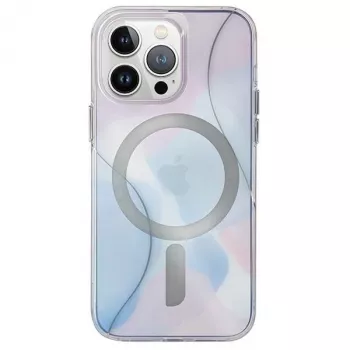 UNIQ Coehl Palette ovitek za Apple iPhone 15 Pro Max 6,7 inch z magnetnim polnjenjem, Dusk Blue