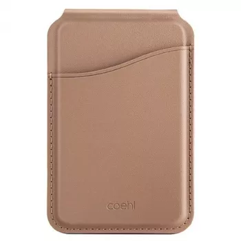 UNIQ Coehl Esme magnetna denarnica z ogledalom in stojalom, Dusty Nude