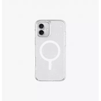 UNIQ LifePro Xtreme Magclick ovitek za polnjenje za iPhone 16 Plus 6,7 inch prozorna tinsel lucent