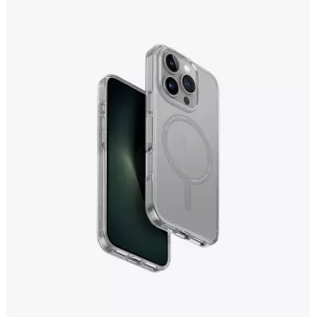 UNIQ Clario ovitek za iPhone 16 Pro 6,3 inch Magclick polnjenje smoke